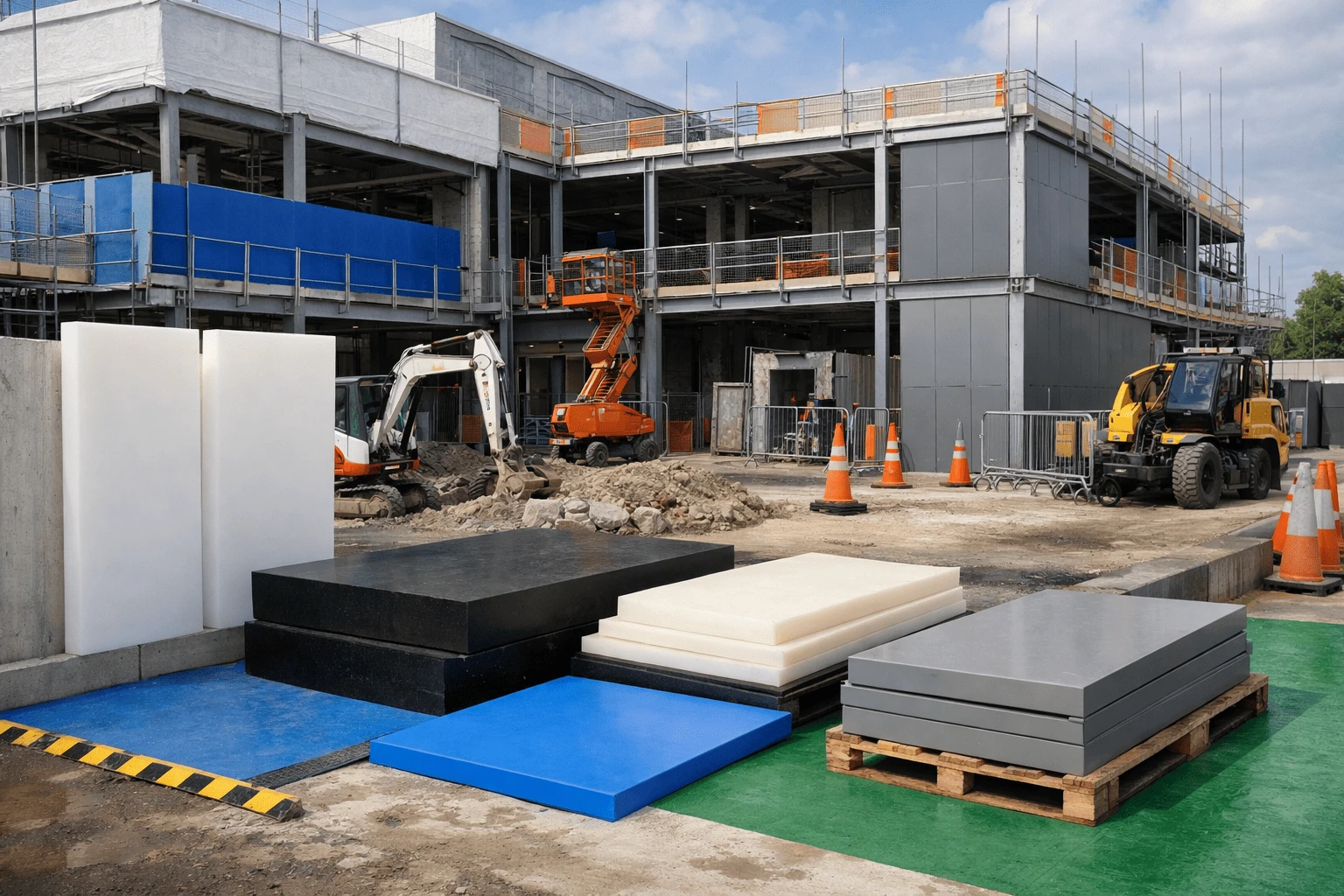 Plastic Sheets Guide for Construction, Signage & Industrial Use