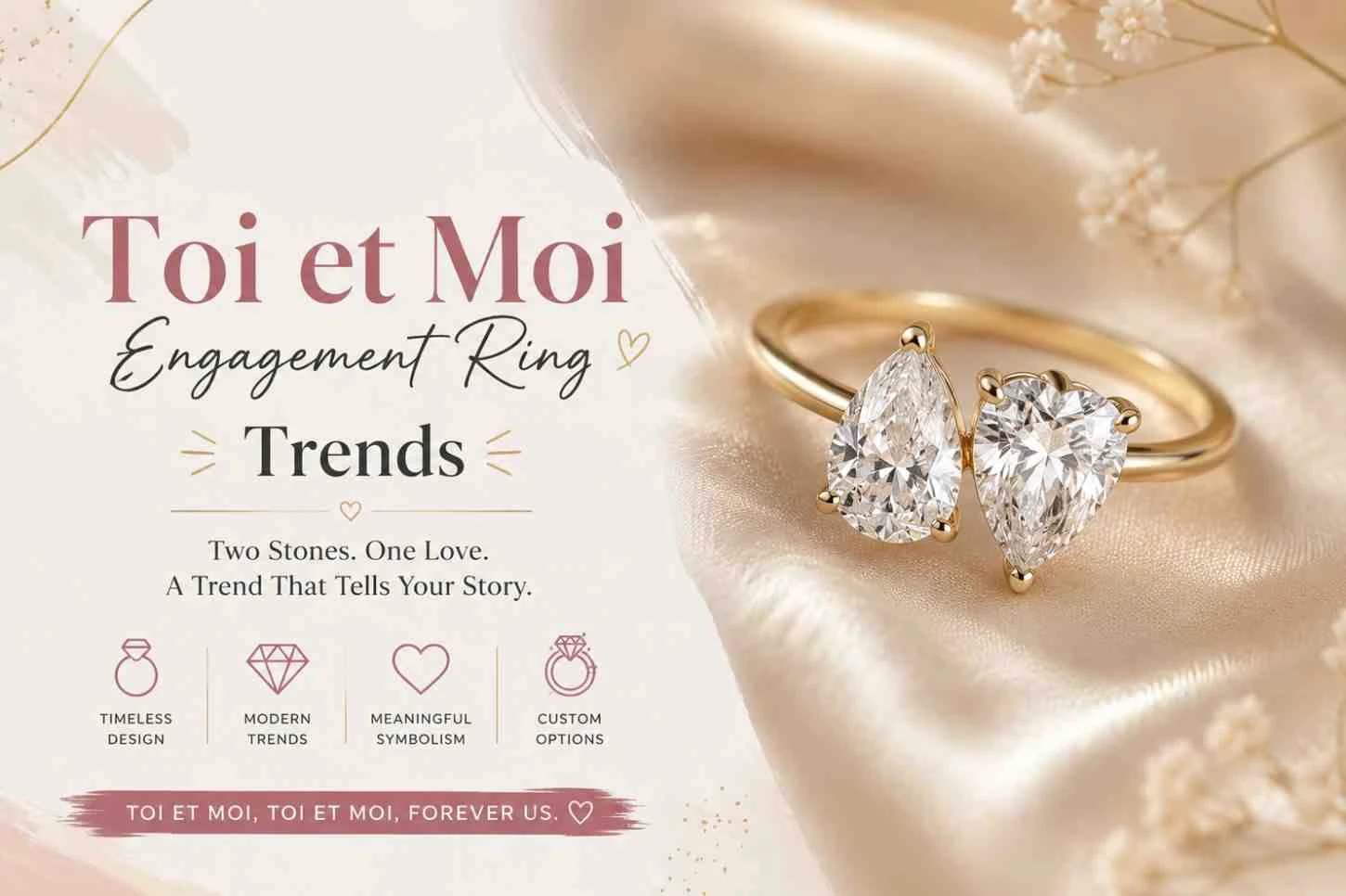 Toi et Moi Engagement Rings Trends | KRK Jewels