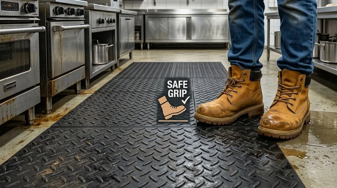 How Anti-Slip Rubber Matting Can Reduce Workplace Accidents