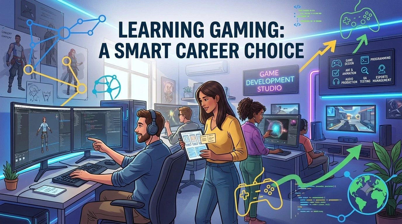 Why Learning Gaming Is a Good Career Choice